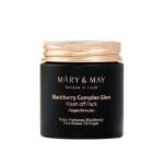 MARY & MAY - Vegan Blackberry Complex Glow Wash Off Pack 125 GR |  Mascarilla Antiedad Exfoliante
